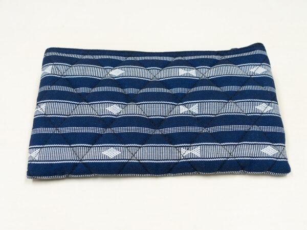 SAGADA  WEAVINGポーチ（ブルー）+バナナフル【ギフトセット】 - 画像 (2)